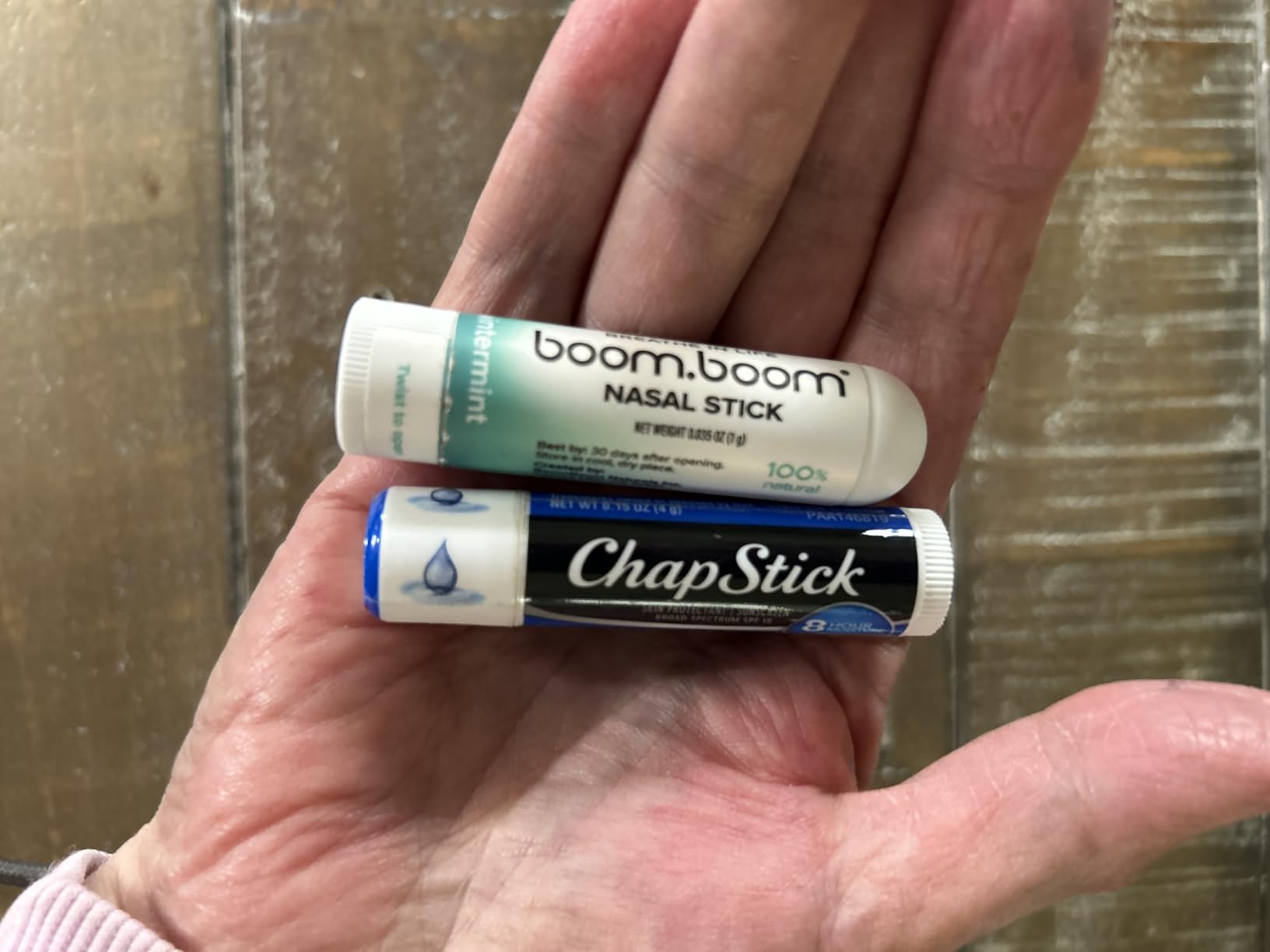 BoomBoom Nasal Stick | Vapor Flow Technology | Cool Refreshing Sensation | Natural Mood Boost | Simple Ingredients | Essential Oils + Menthol Inhaler (Mint, Wintermint, Tropical, Spearmint) customer photo 1