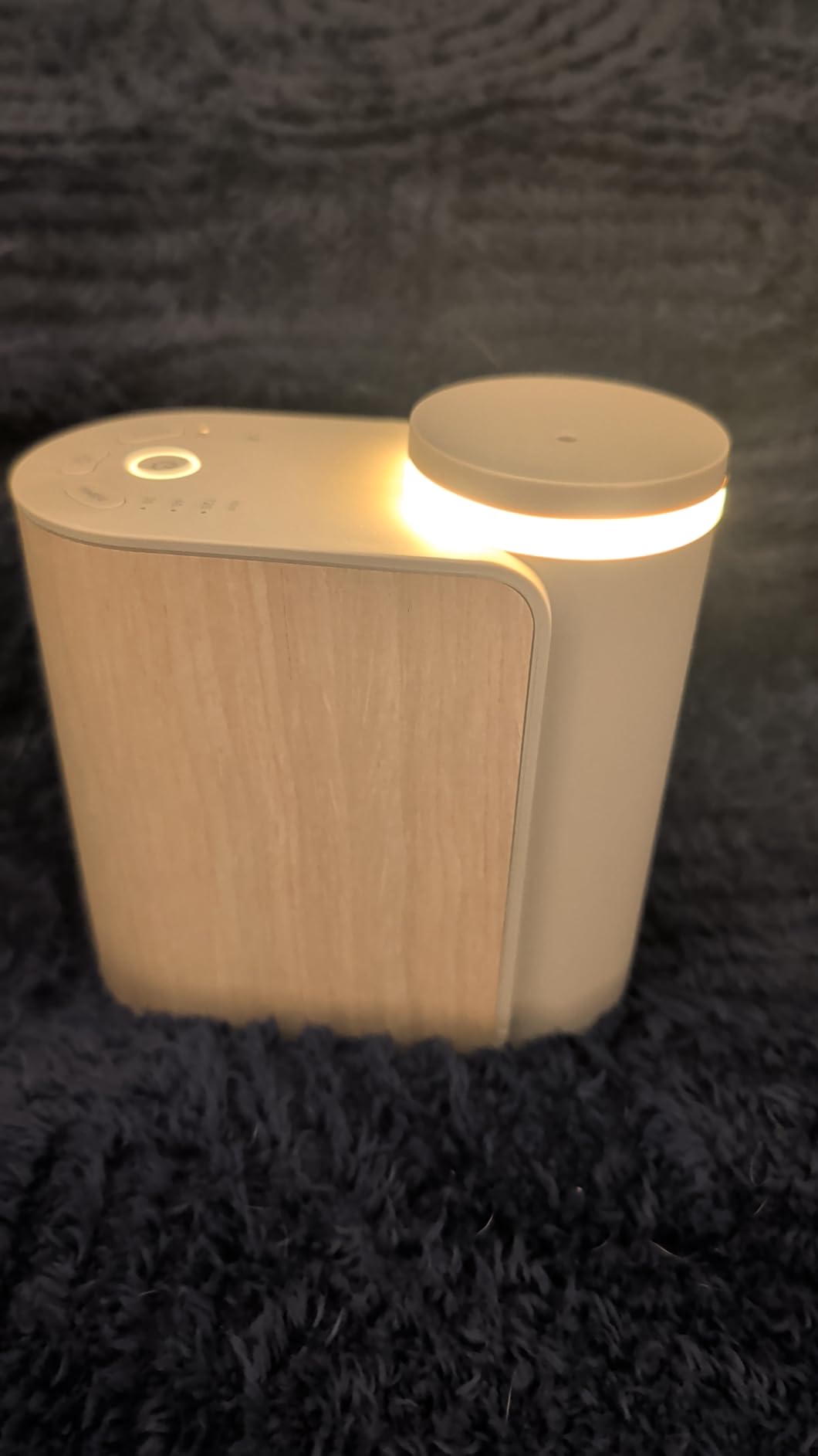 ZMARKRAFT Waterless Essential Oil Diffuser w Solid Wood Cover 3 Timers 2 Mist Modes, Auto-Off Quiet Dual Fluid Aroma Diffuser, Portable Waterless Scent Diffuser w Lights, Room Decor Aromatherapy Gift customer photo 2