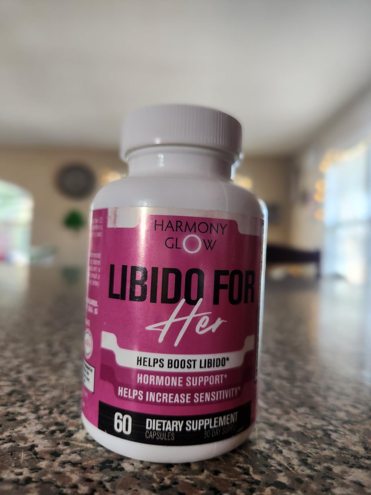 Libido for HER - Libido Booster for Women to Boost Desire, Intimacy, Lust - 3rd Party Tested Supplement to Support Women's Health, Energy Assist - 60 Capsules customer photo 1