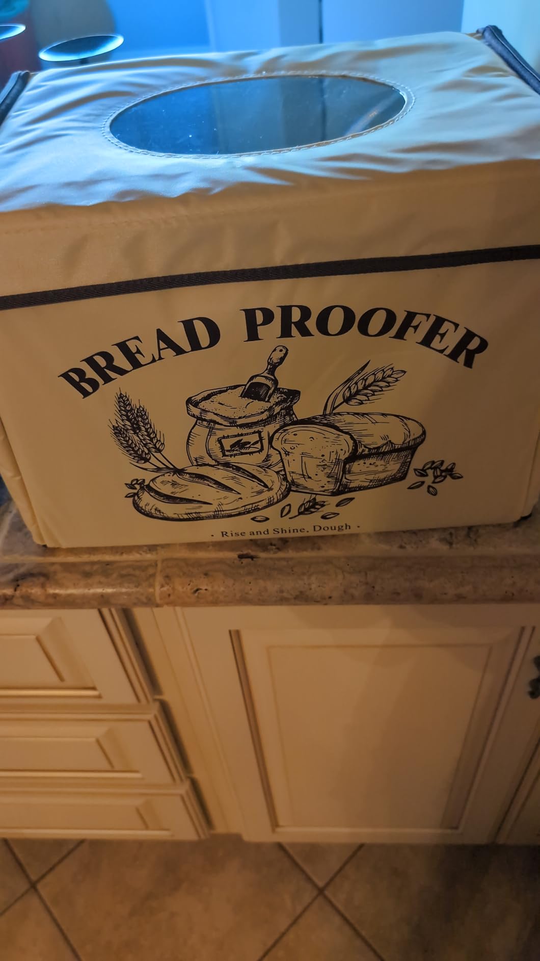 Bread Proofing Box with Temp & Timer Control - Foldable Bread Proofer for Dough, Sourdough, Pizza & Yogurt - Large Proofing Container for 3D Filament Drying, with NTC Sensor & Bonus Shelf customer photo 1
