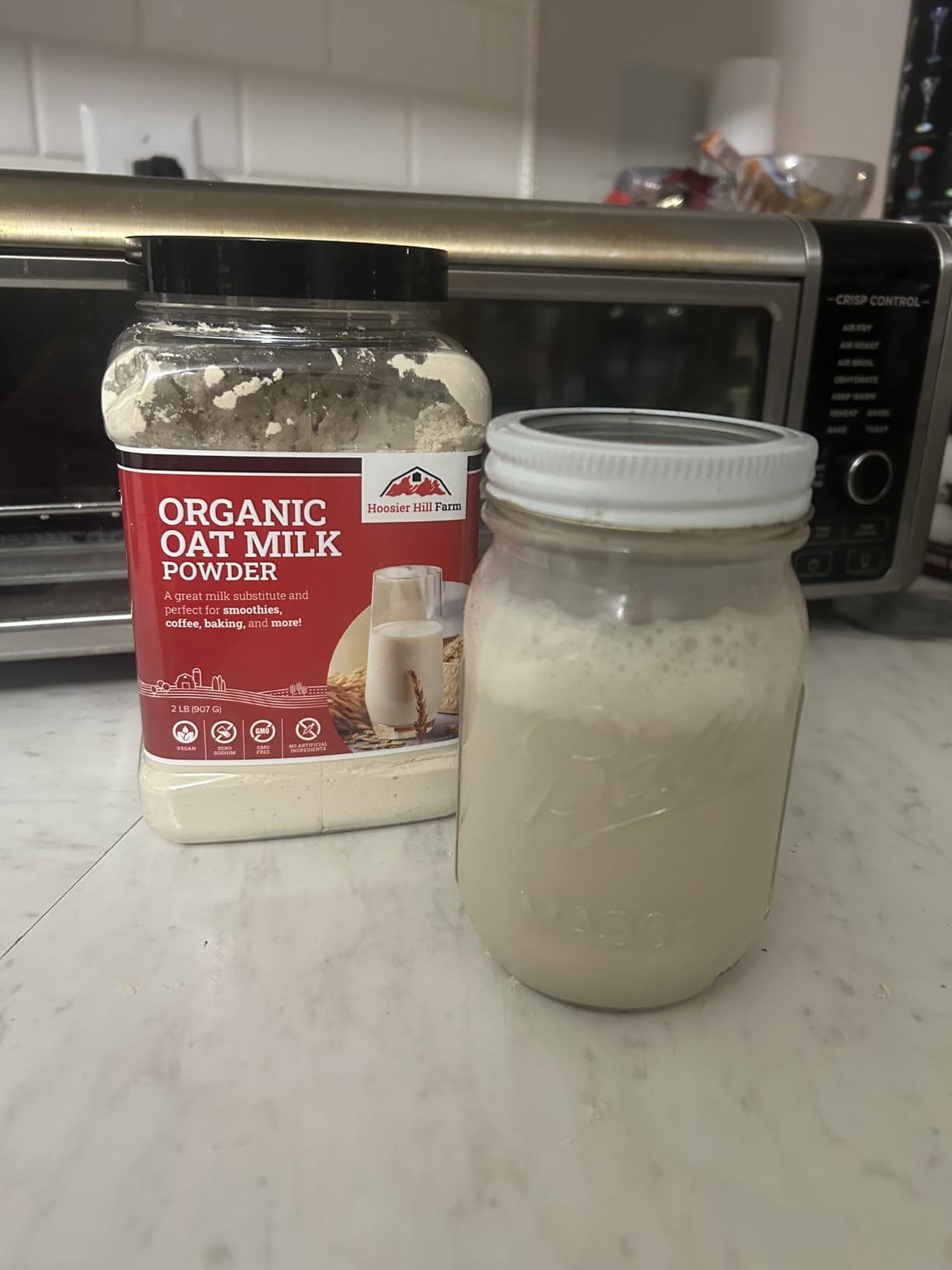 Hoosier Hill Farm Organic Oat Milk Powder, 2LB (Pack of 1) customer photo 2