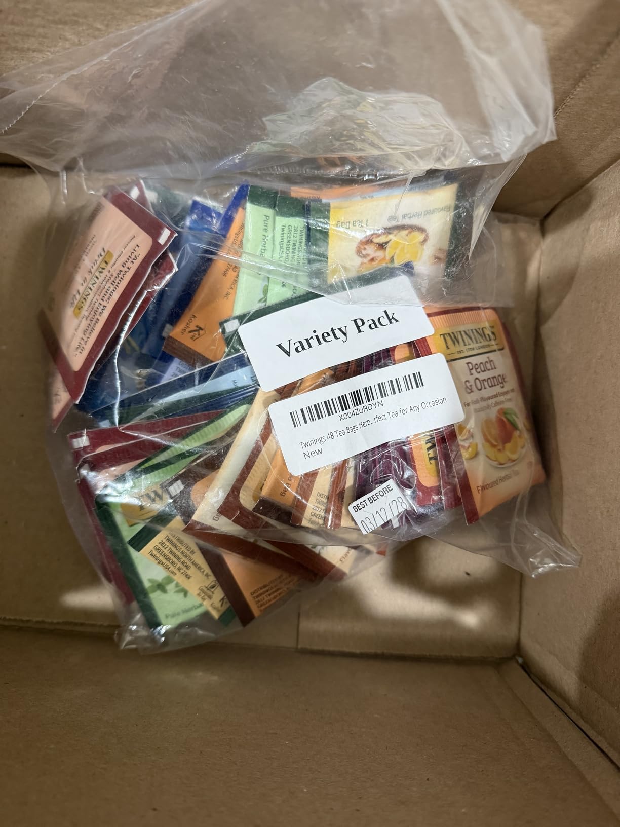 Twinings 48 Tea Bags Herbal Variety Pack - 12 Herbal Flavors, Caffeine-Free customer photo 1