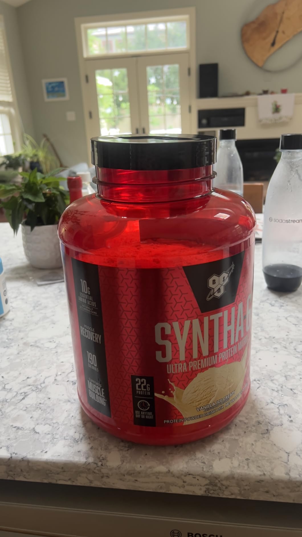 BSN SYNTHA-6 Premium Protein Powder with 6g of Fiber, Whey Isolate, Micellar Casein, Milk Protein Isolate, Vanilla Ice Cream, 14 Servings, 1.45 Pound (Packaging May Vary) customer photo 2