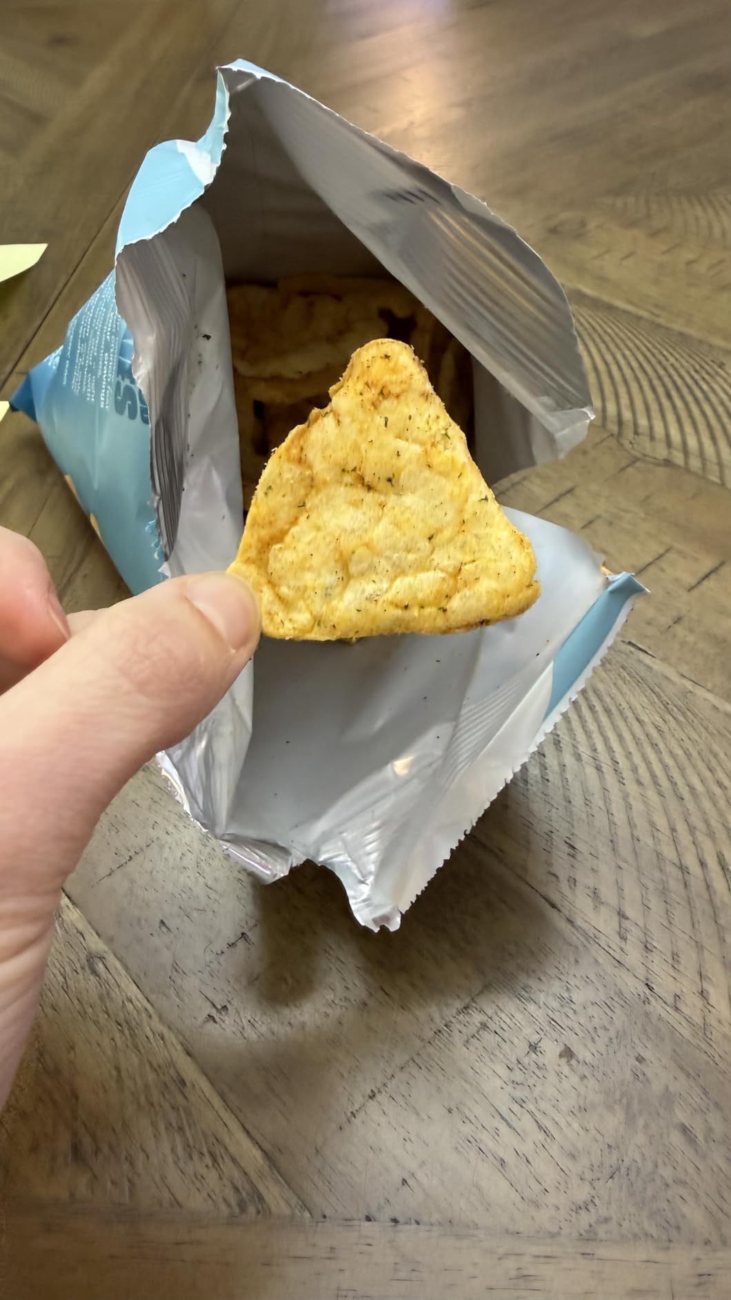 Legendary Foods Zesty Ranch Protein Chips - Popped Tortilla Style - 22g High Protein, 4g Net Carbs, Low Sugar, Gluten Free, Keto Snack Packs - 10 Pack customer photo 1