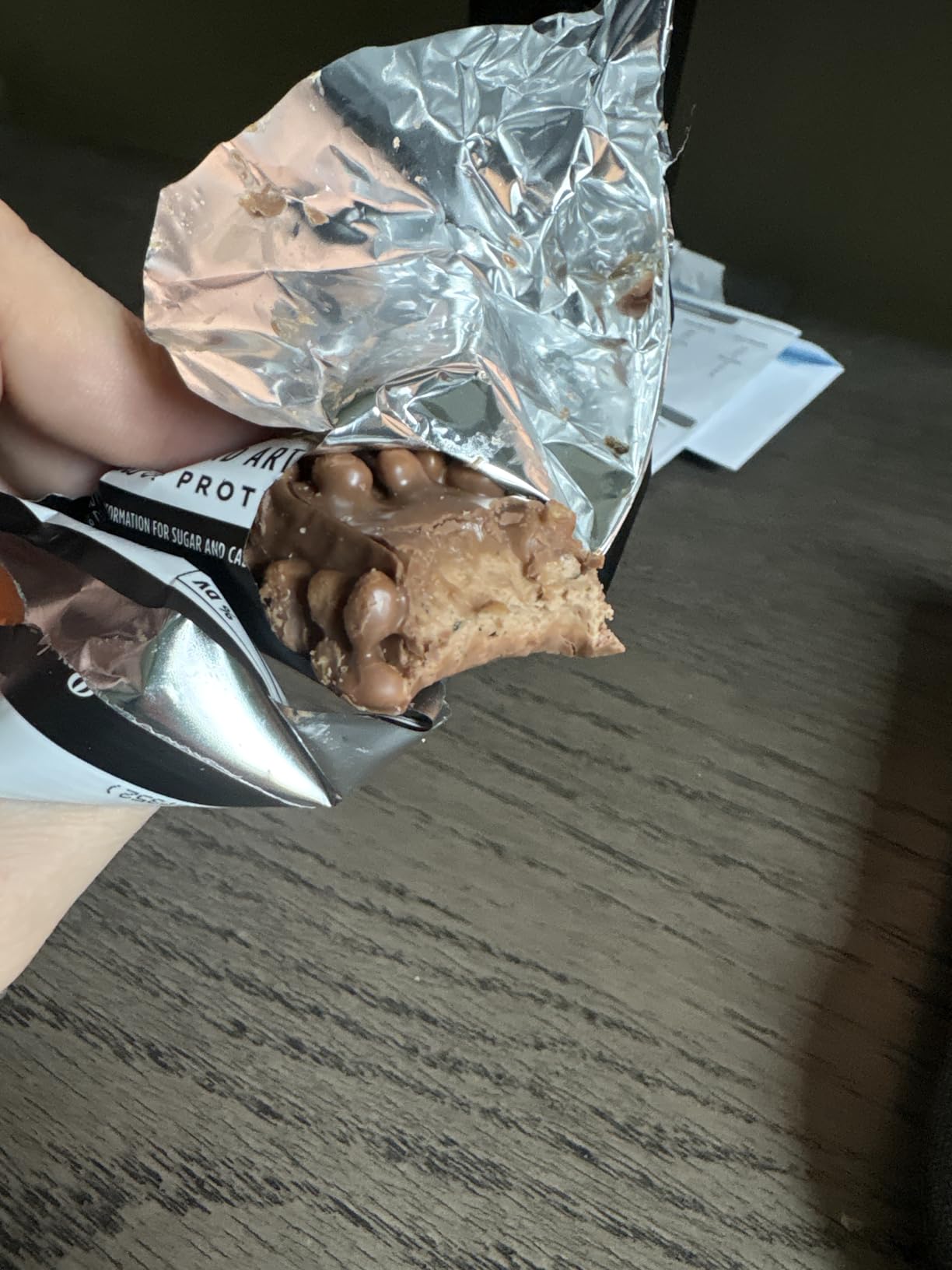 Barebells Protein Bars People's Choice Variety Pack - 12 Bars, Nutritious Snacks with 20g of High Protein - Chocolate Treat with 1g of Total Sugars - Perfect on The Go Breakfast Bars customer photo 1