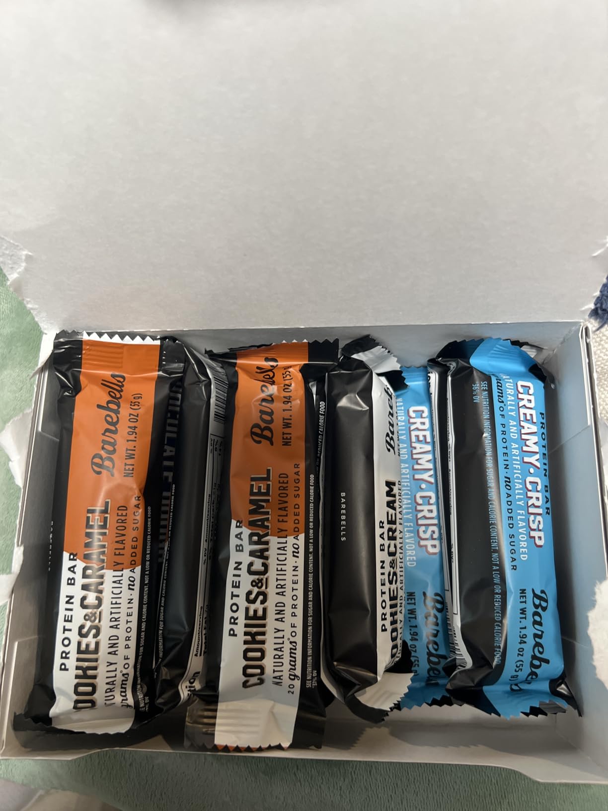 Barebells Protein Bars People's Choice Variety Pack - 12 Bars, Nutritious Snacks with 20g of High Protein - Chocolate Treat with 1g of Total Sugars - Perfect on The Go Breakfast Bars customer photo 2