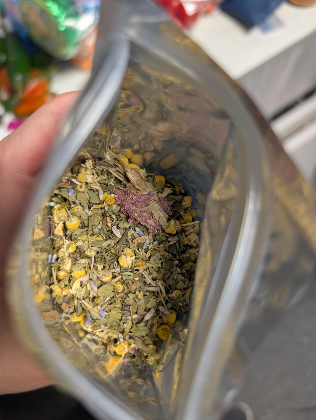 Calming Blends Menopause Tea | Gentle Support for Hot Flashes, Sleep & Mood | 36 Cups | Organic Loose-Leaf Tea customer photo 2