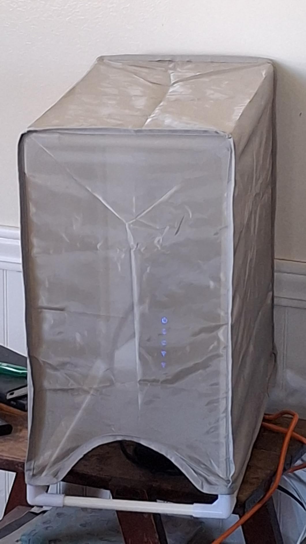 Large WiFi Router Cover, Smart Meter Cover Block 90% of WiFi Router EMF and 5G Electric Meter Faraday Cage Protection customer photo 1