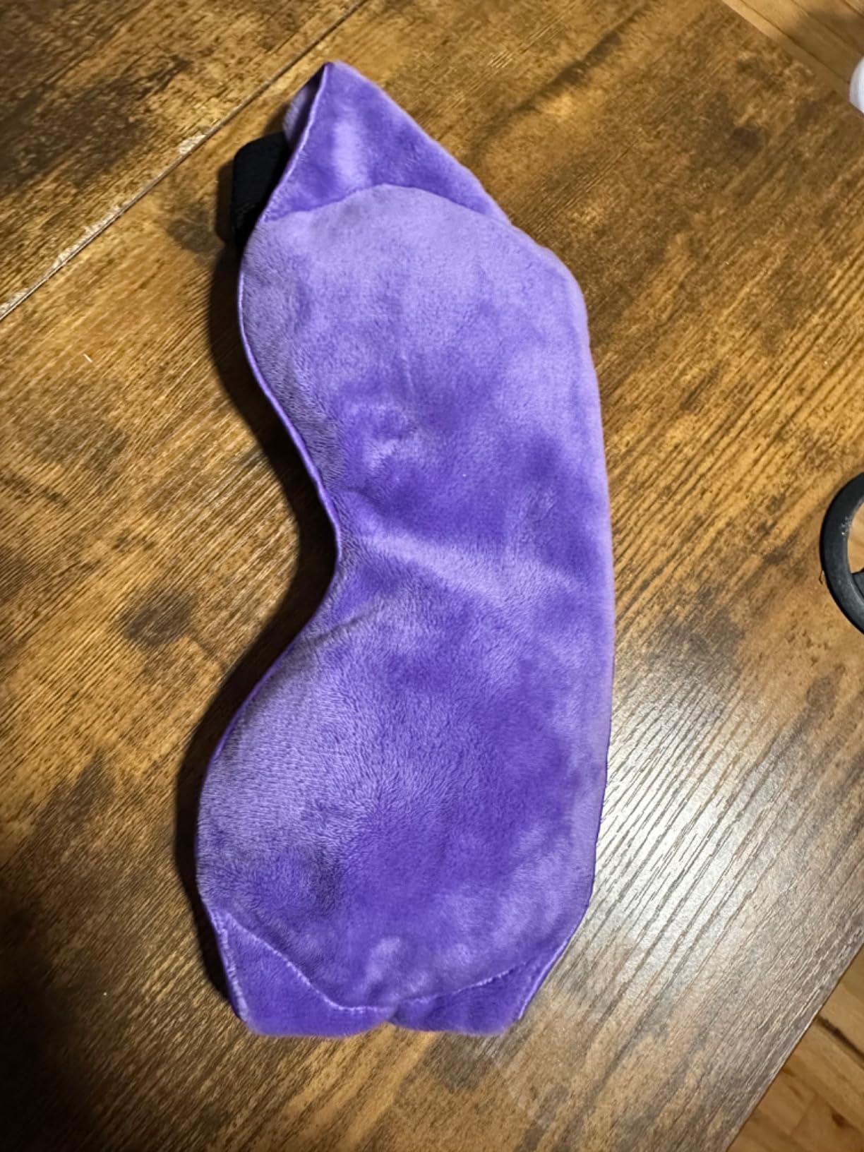 BeHoomi Heated Eye Mask, Weighted Sleep Mask Warm Compress for Eyes, Cooling Eye Mask for Sleeping, Reusable Eye Masks for Home, Office, Hot and Cold for Eye Relaxation, Gifts for Women (Purple) customer photo 1