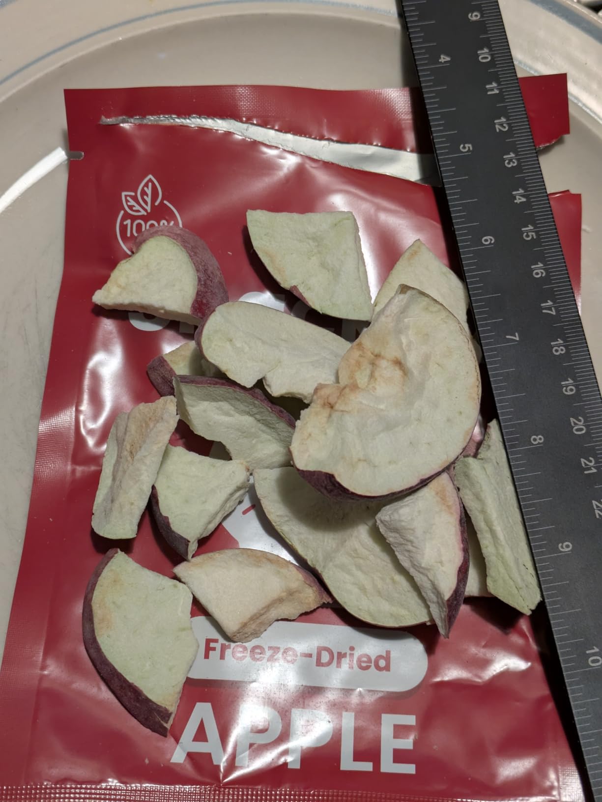 Snack IQ Freeze Dried Fruit Snacks Mixed 12 Pack - Freeze Dried Blueberries, Mango, Bananas, Apples slices, Peaches, Strawberries, & Pears - 10 Gram Individual Packs customer photo 2