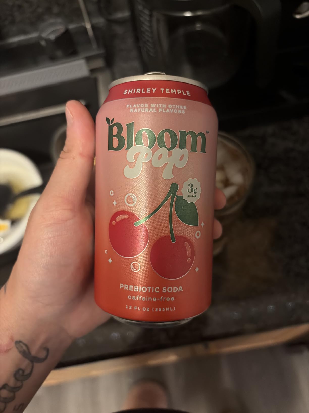 Bloom Pop Prebiotic Soda 12 Pack, Variety Pack, 12oz Cans | Soda for Gut Health, Low Calorie, No Caffeine, Healthy Soft Drink Alternative customer photo 1