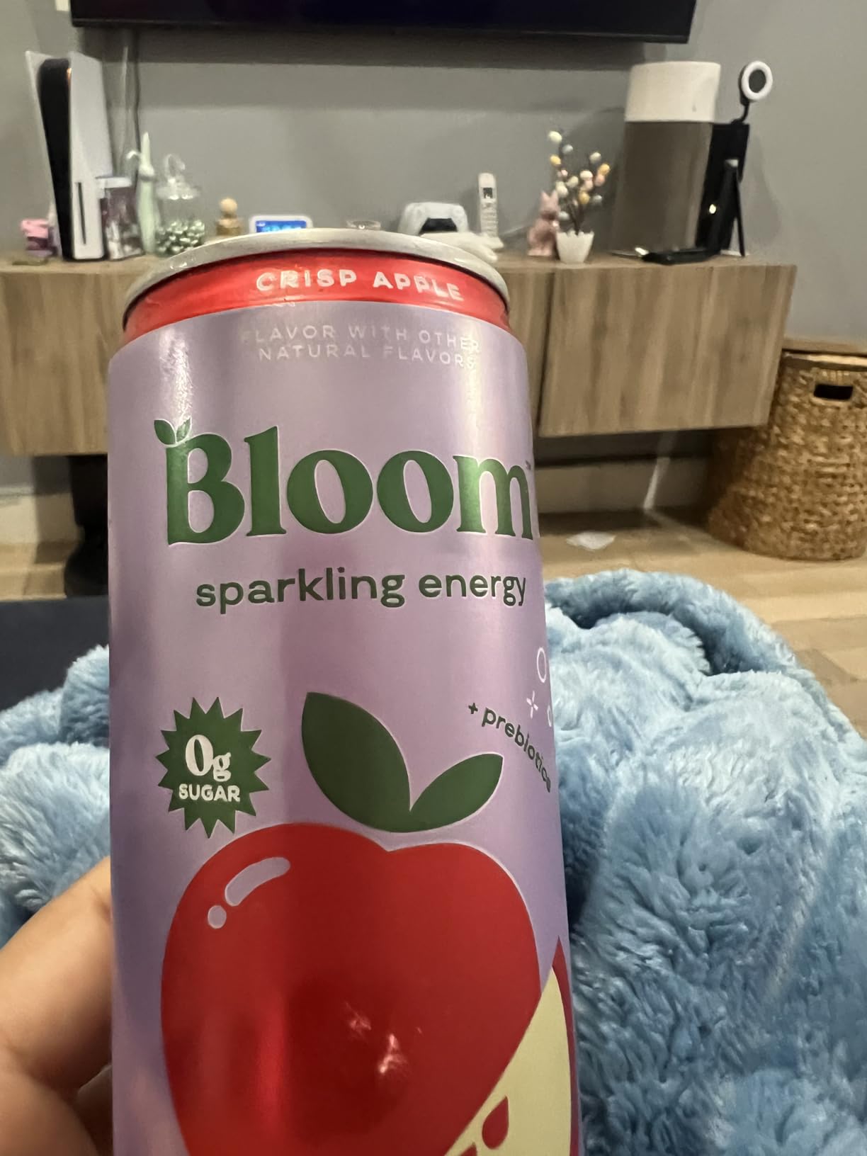 Bloom Nutrition Sparkling Energy Drink - Natural Caffeine, Zero Sugar, 180mg Caffeine - Antioxidant-Rich with Green Coffee Bean, Green Tea Extract, Prebiotics - Crisp Apple - 12oz 12 Pack customer photo 1