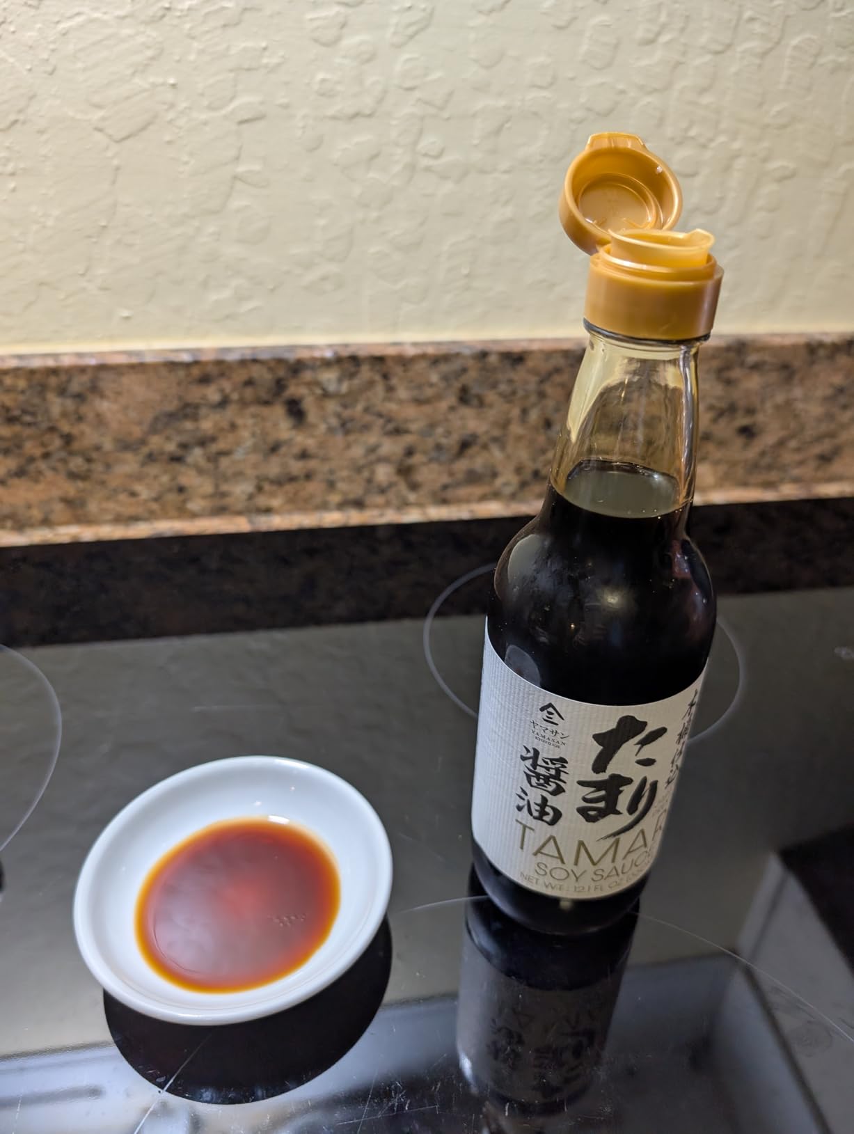 YAMASAN KYOTO UJI Japanese Premium Tamari Soy Sauce, Aged for 2 Years in Wooden Barrel, 360mL customer photo 2