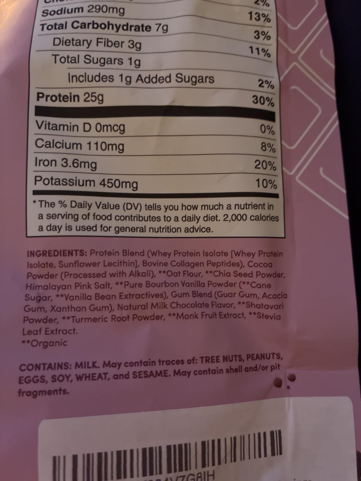 OAT MAMA Chocolate Mama Power Protein Powder for New Moms - Delicious, Natural Protein Powder with Lactation Support for Pregnant, Postpartum & Breastfeeding Moms - 25g Protein - 15 Servings customer photo 2