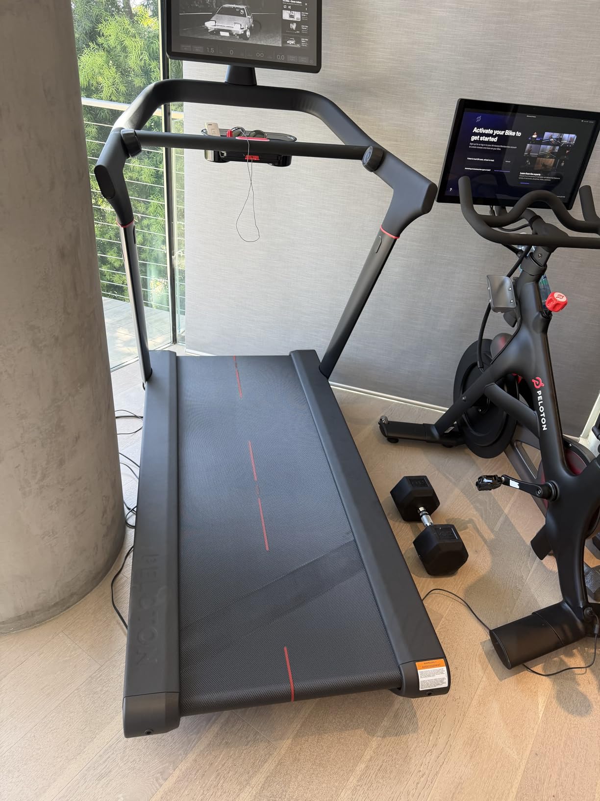 Peloton Tread - Cross Training Treadmill with Auto-Incline, 24
