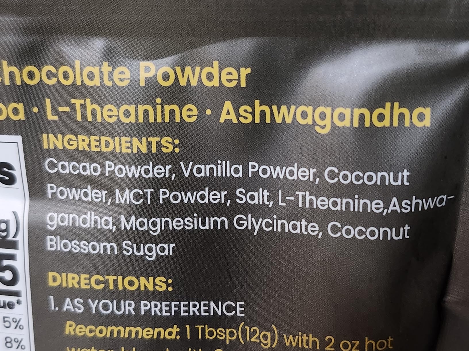 Mushroom Hot Chocolate | 14 Mushroom Blend with Adaptogens, Alpha GPC, Ginkgo Biloba & L-Theanine | Focus, Calm & Immune Support | Cacao Powder | Vegan, Keto, Gluten-Free | 8.5 Oz customer photo 2