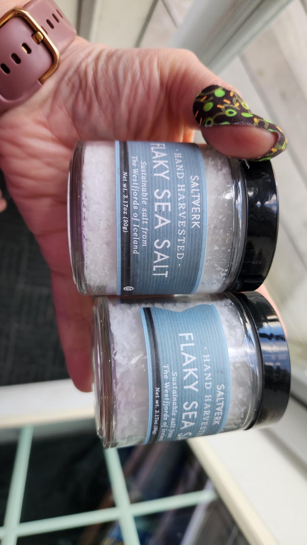 Saltverk Sea Salt - Gourmet, Icelandic, Hand Harvested and Sustainably Made - Flaky 6 Oz customer photo 2