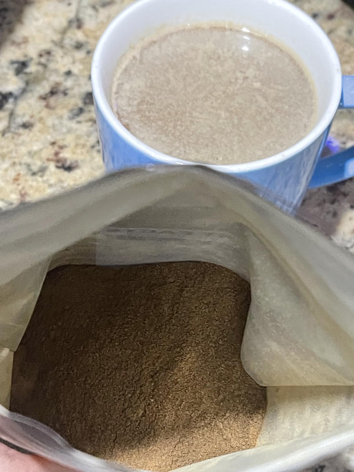 Mushroom Coffee with 15 Natural Mushrooms, Medium Roast Coffee With KSM-66 Ashwagandha & L-theanine Boosts Focus, Immunity, Energy, Mood & Gut Health, Arabica Instant Coffee, Vegan, 40 Servings customer photo 1