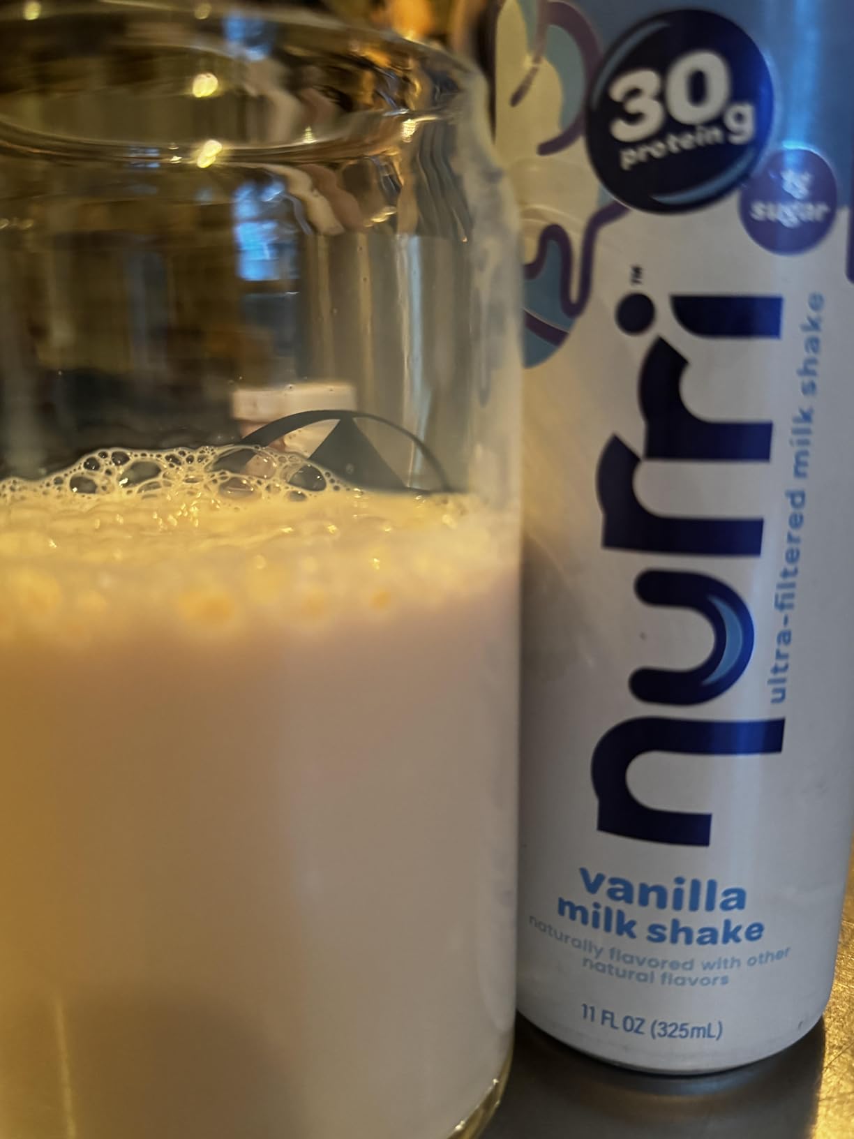 Nurri - 30g Protein Ultra Filtered Milk Shake - Vanilla - Lactose Free, Low Sugar, 150 Calories, 10 Vitamins and Minerals - 11 fl oz, 10 Cans customer photo 2