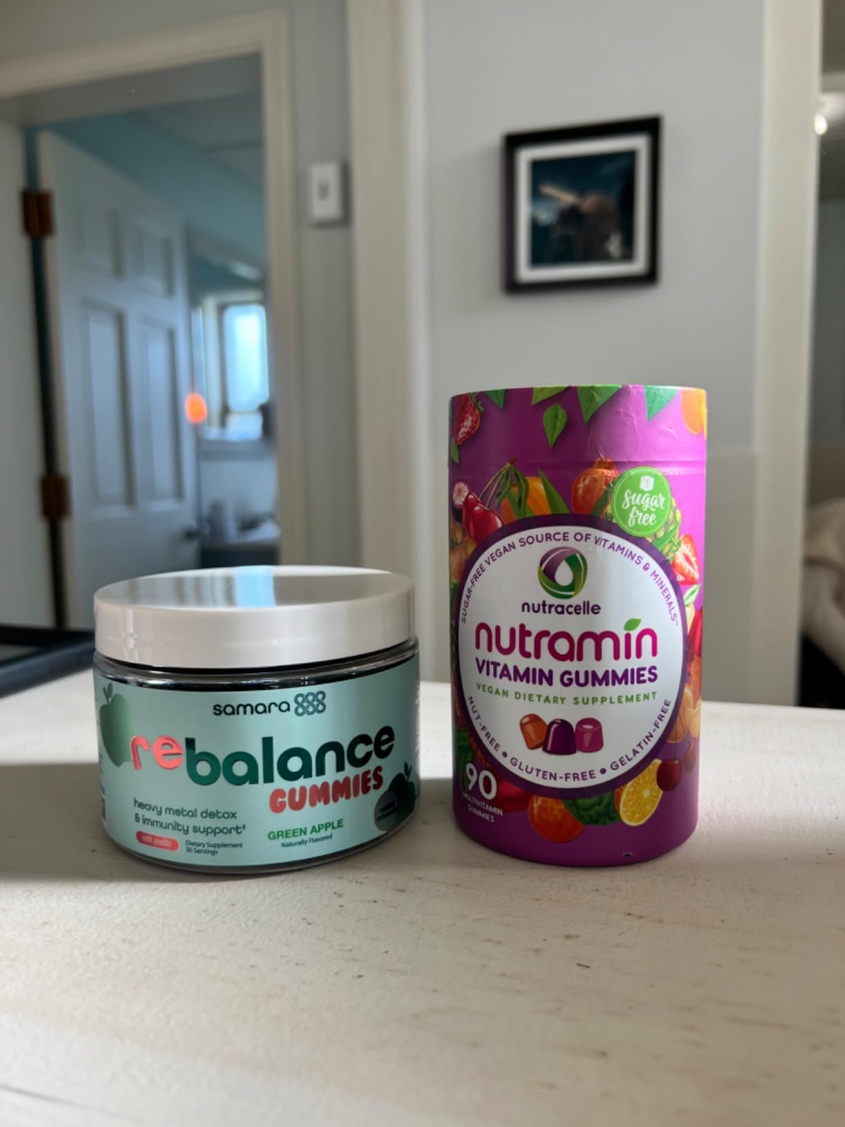 NUTRAMIN Daily Vegan Keto Multivitamin Gummies Non-GMO Natural Vitamin C D + Zinc for Immunity, Plant-Based, Sugar-Free, Nut-Free, Gluten-Free, Biotin, Vitamin A, B, B6, B12 60 Ct, 30 Days customer photo 1