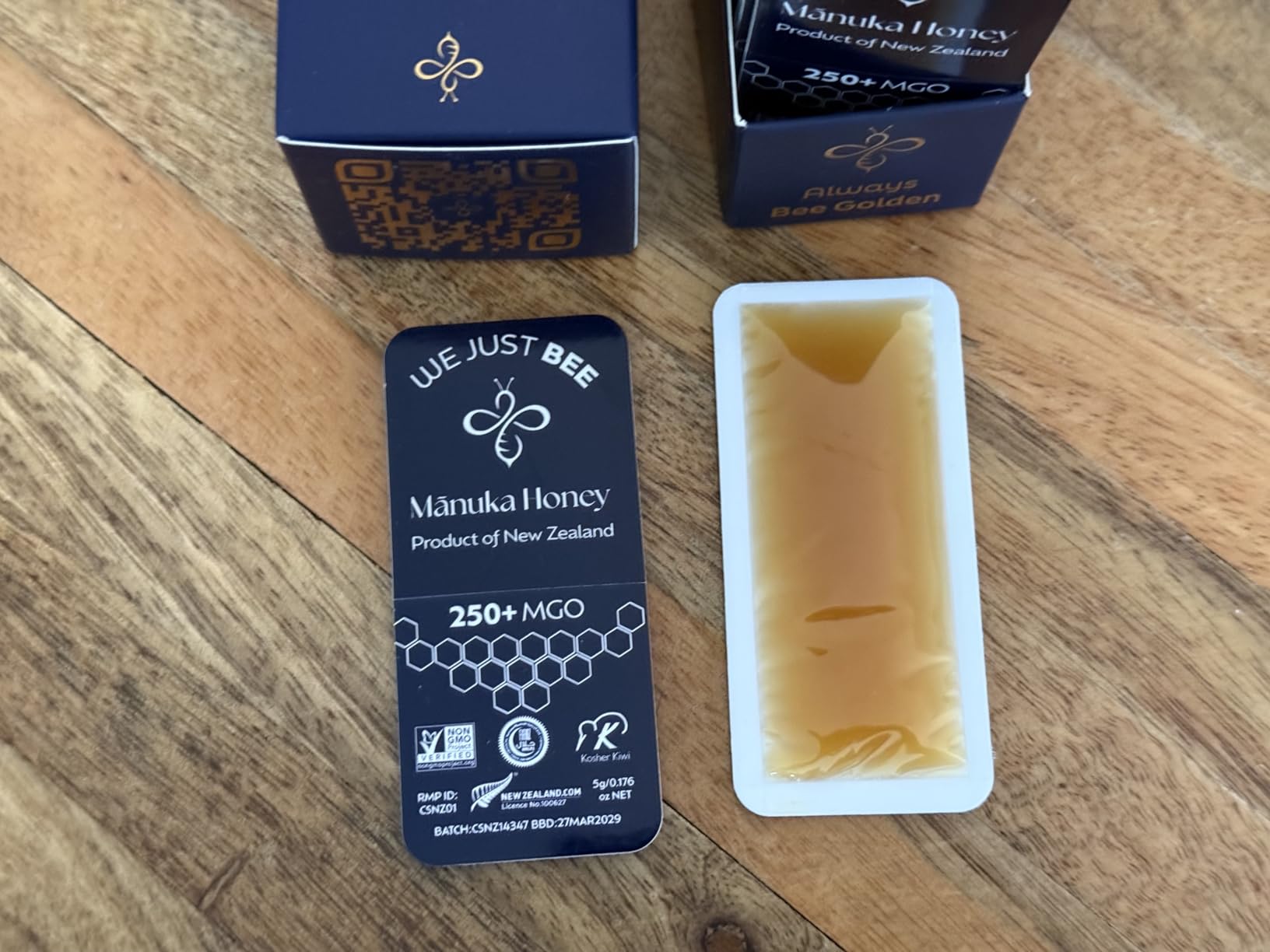 Manuka Honey Snap Packs - 100% Pure New Zealand Manuka Honey | 12 Single-Serve Sticks | Natural Immunity Support, Energy & Wellness On-the-Go | Halal, Kosher & Glyphosate-Free customer photo 2