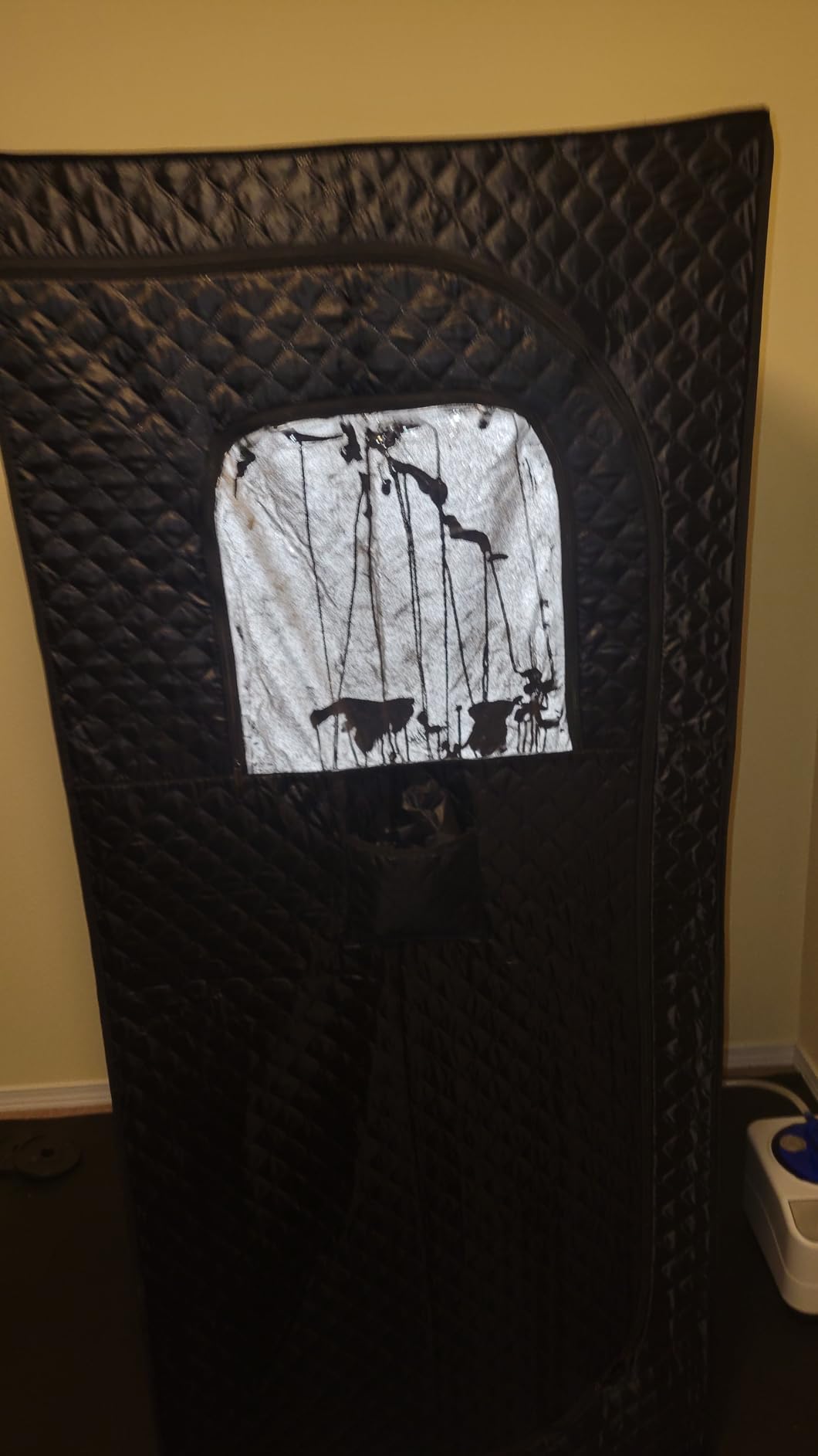 Portable Sauna, Steam Sauna for Relaxation, Detox and Muscle Relief, Personal Indoor Sauna Box with 3L/1500W Steamer, 9 Levels Up to 140°F Portable Sauna for Home, Bedroom, Living Room customer photo 1