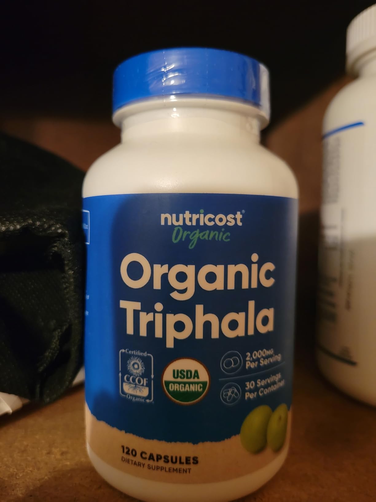 Nutricost Organic Triphala (2,000mg) 120 Capsules - USDA Organic, CCOF Certified, Herbal Supplement, Vegan, GMO-Free, Gluten-Free, 30 Servings customer photo 1