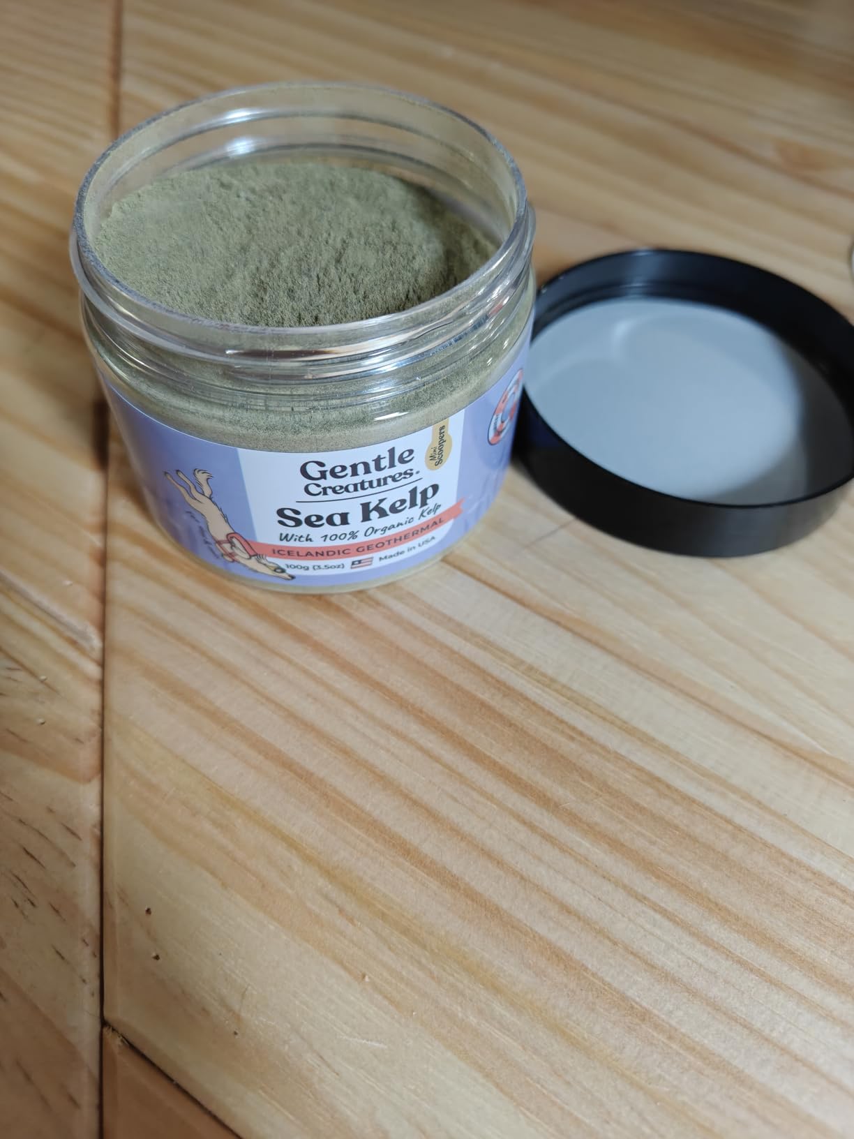 Gentle Creatures Sea Kelp - Iodine Rich Single Ingredient - with Organic Kelp from Iceland - Made with Geothermal Energy customer photo 1