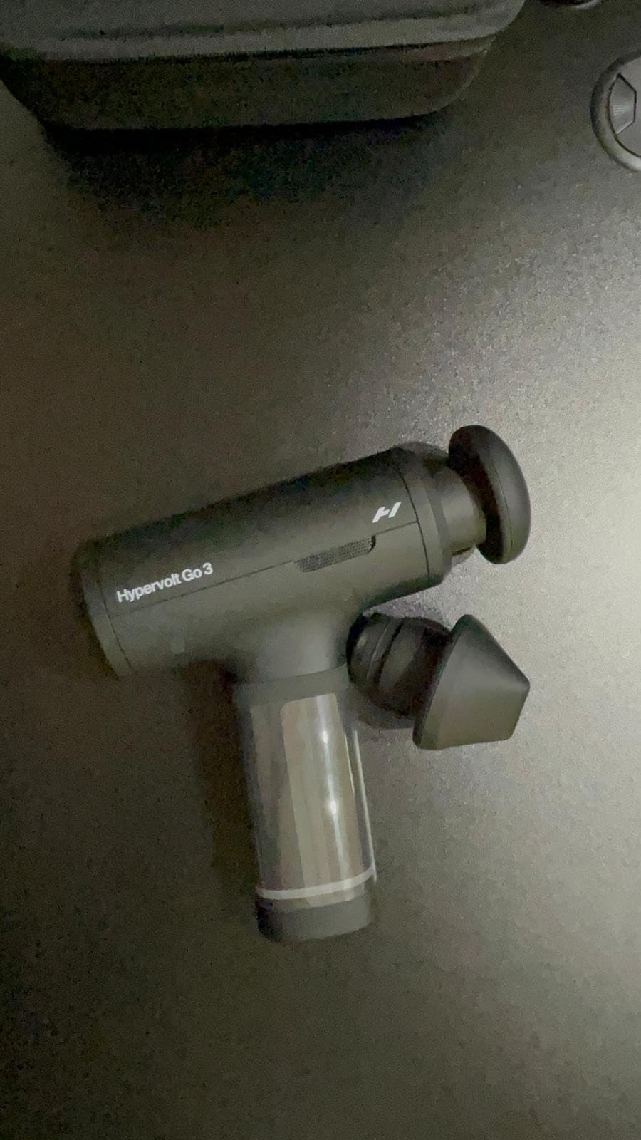 Hyperice Hypervolt Go 3 - Compact Handheld Percussion Massage Gun with QuietGlide Technology, 3 Speeds, Portable Lightweight Design customer photo 1