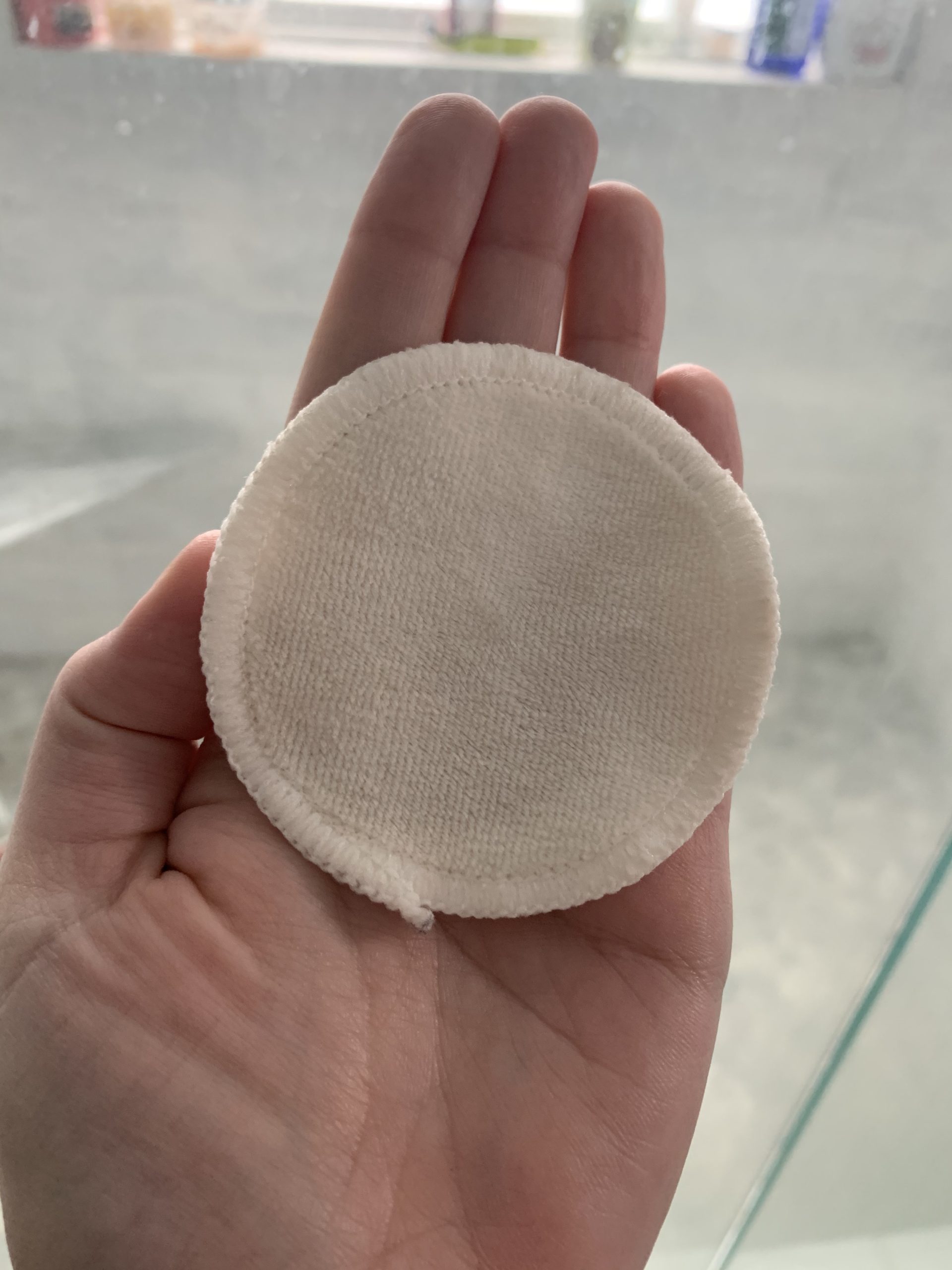 wegreeco 40 Pack Reusable Makeup Remover Pads, Washable Reusable Cotton Rounds Pads for Face, Makeup Remover Cloths for All Skin - (Velour, 3 Color) customer photo 1