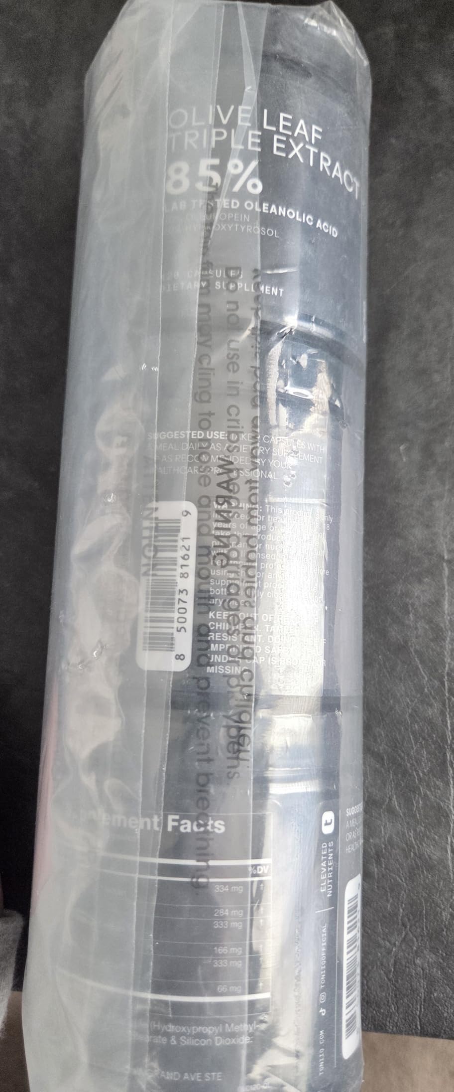 Toniiq Olive Leaf Extract Complex - with 85% Oleanolic Acid, 50% Oleuropein & 20% Hydroxytyrosol - 50:1 Extract Ratio - Third-Party Tested - 120 Capsules customer photo 1