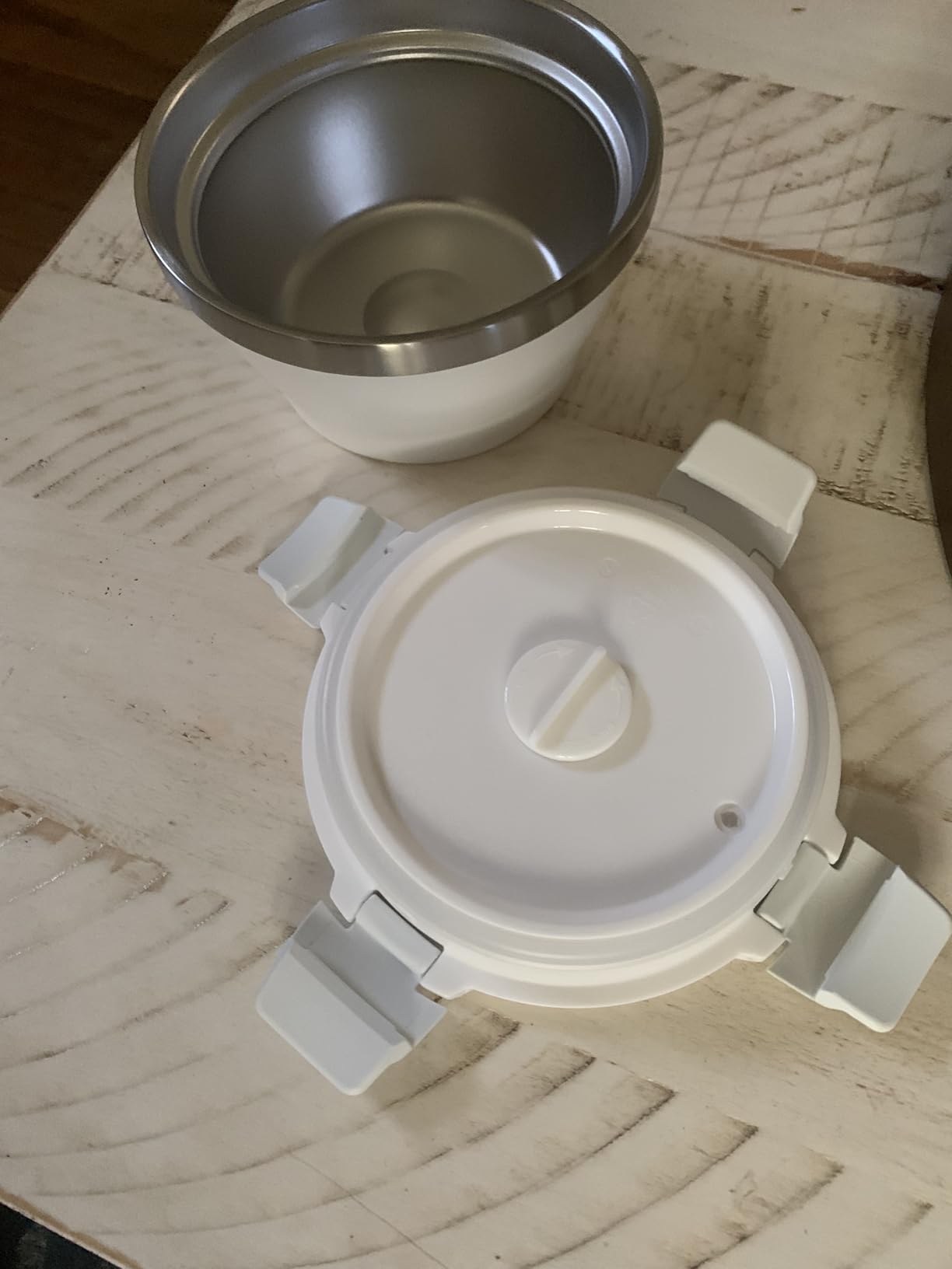 STANLEY Adventure Fresh-to-Table Leakproof Bowl 16 oz | Vacuum Insulated Food Container | FreshVac Airtight Lid | Stainless Steel | BPA-Free | Dishwasher Safe | Frost customer photo 2
