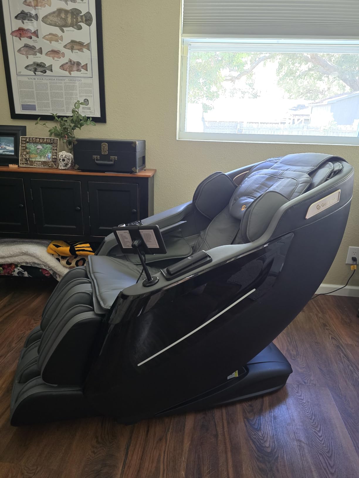 4D Massage Chair Full Body - 53.2 Inch Ultra Long SL-Track Massage Chair Zero Gravity Massage Recliner with Foot Roller, 10 Modes 6 Technique, 32 Airbags, 3 Core Heating, AI Voice, Yoga Stretch customer photo 1