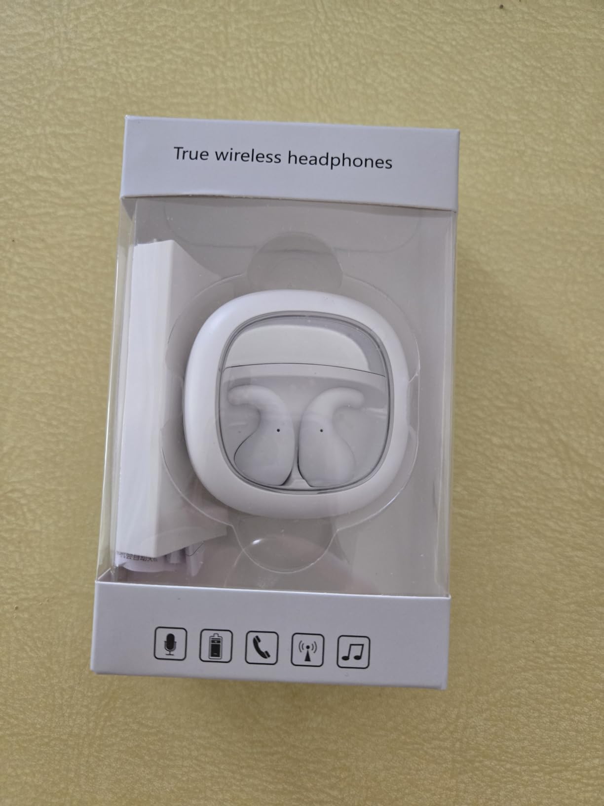 Sleep Earbuds for Side Sleepers - Noise Cancelling Headphones with Sleep Mode, Non-in Ear Design for Pain-Free All Night Comfort (Cream) customer photo 1