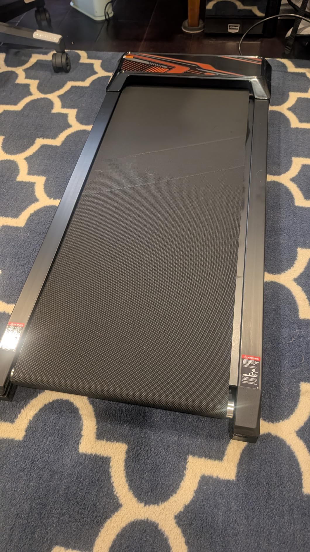 2.5HP Walking Mat with Incline pad,Under Desk Treadmill, Walking Running Pad with Remote, 3 in 1 Low Noise Small Mini Portable Treadmill with Led Screen, Compact Treadmills for Home, 265lbs Capacity customer photo 2