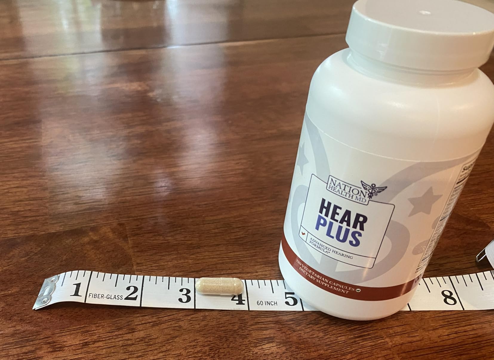 Hear Plus - Tinnitus Supplement - Advanced Hearing Formula for Ringing Ears with Ginkgo Biloba, Pine Bark Extract & Magnesium - 120 Capsules customer photo 2