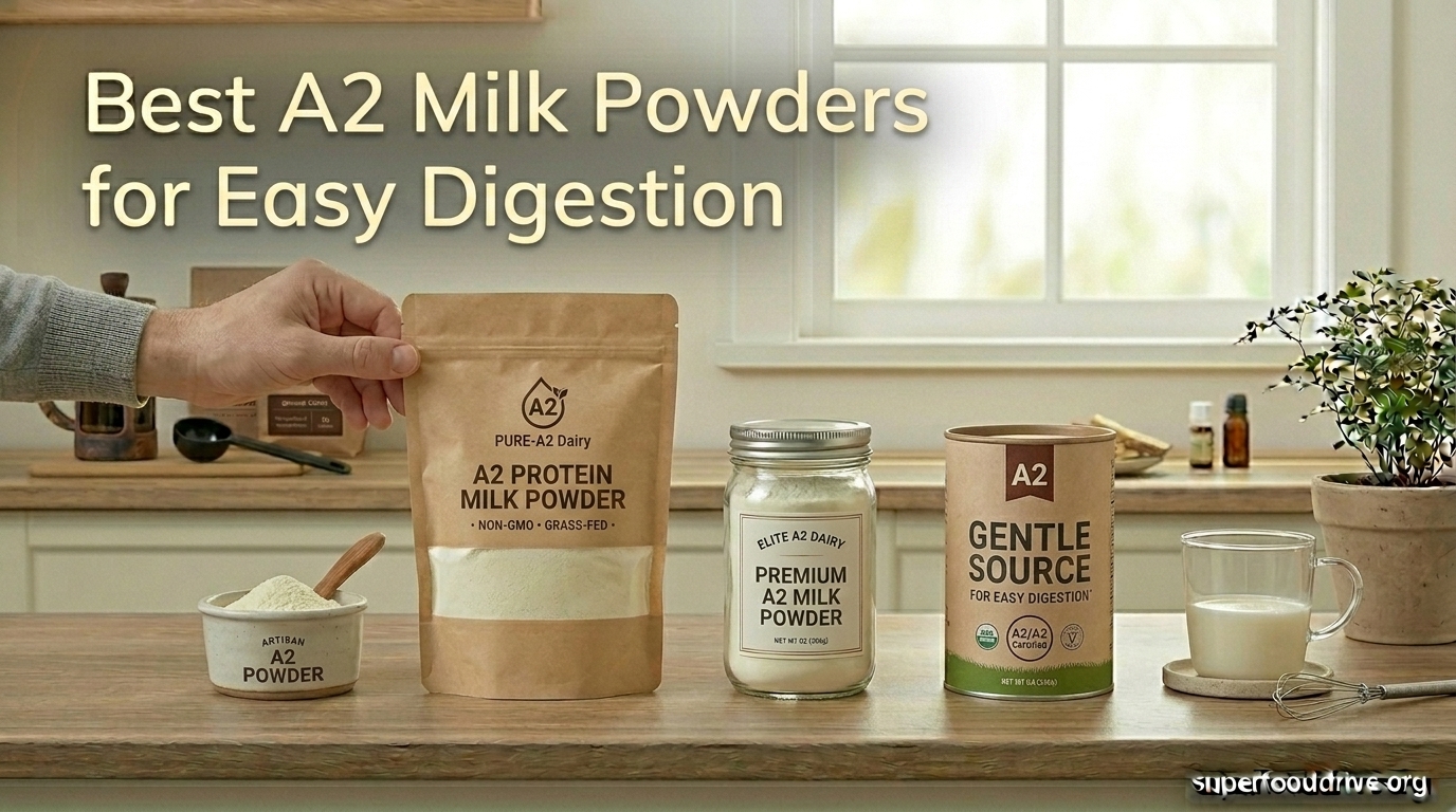Best A2 Milk Powders for Easy Digestion