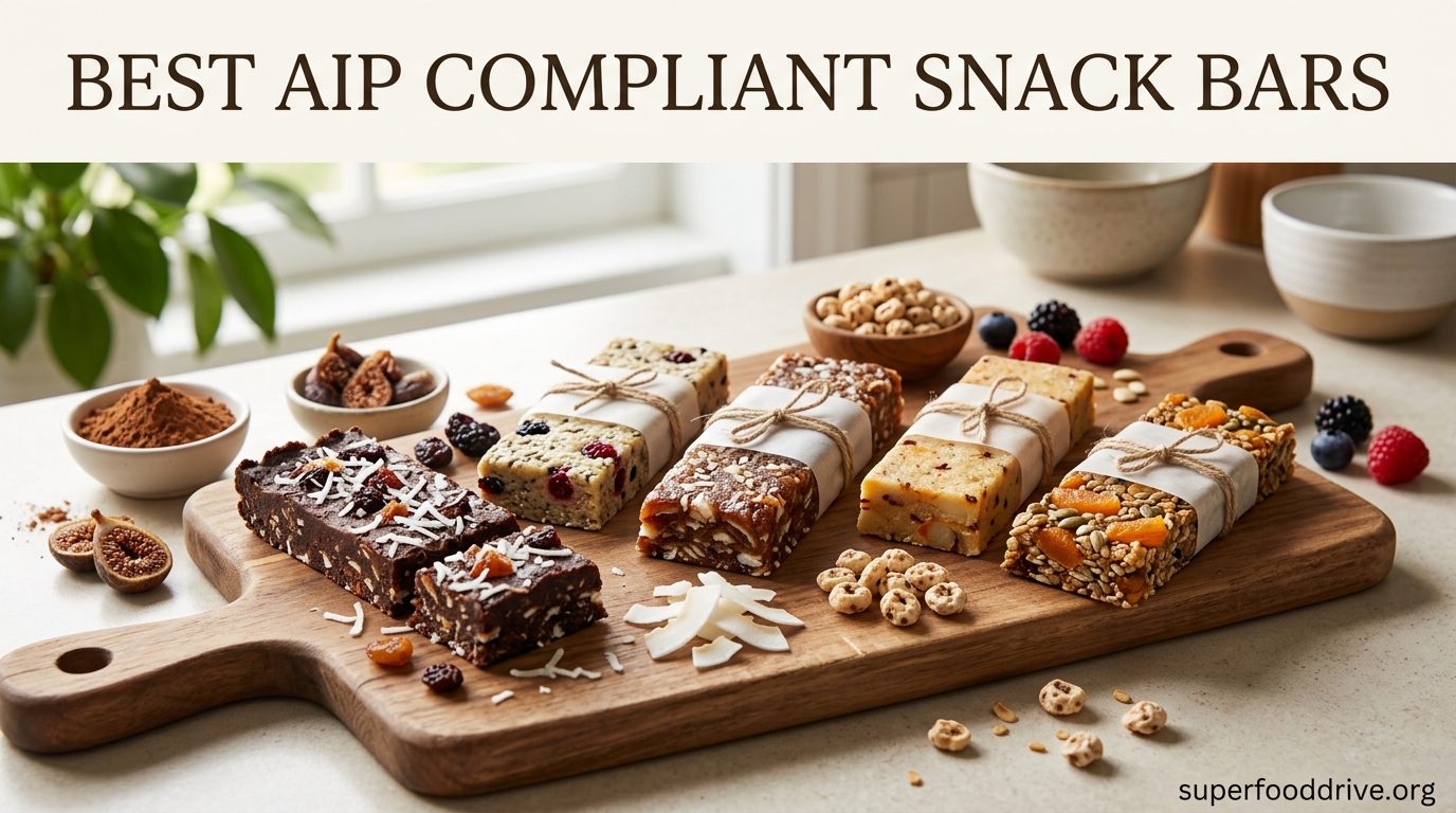 Best AIP Compliant Snack Bars