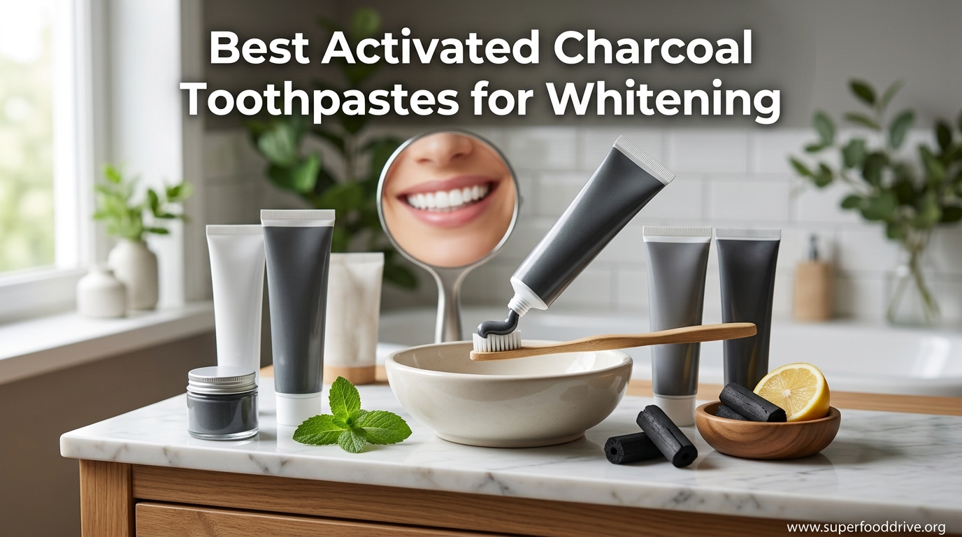 Best Activated Charcoal Toothpastes for Whitening