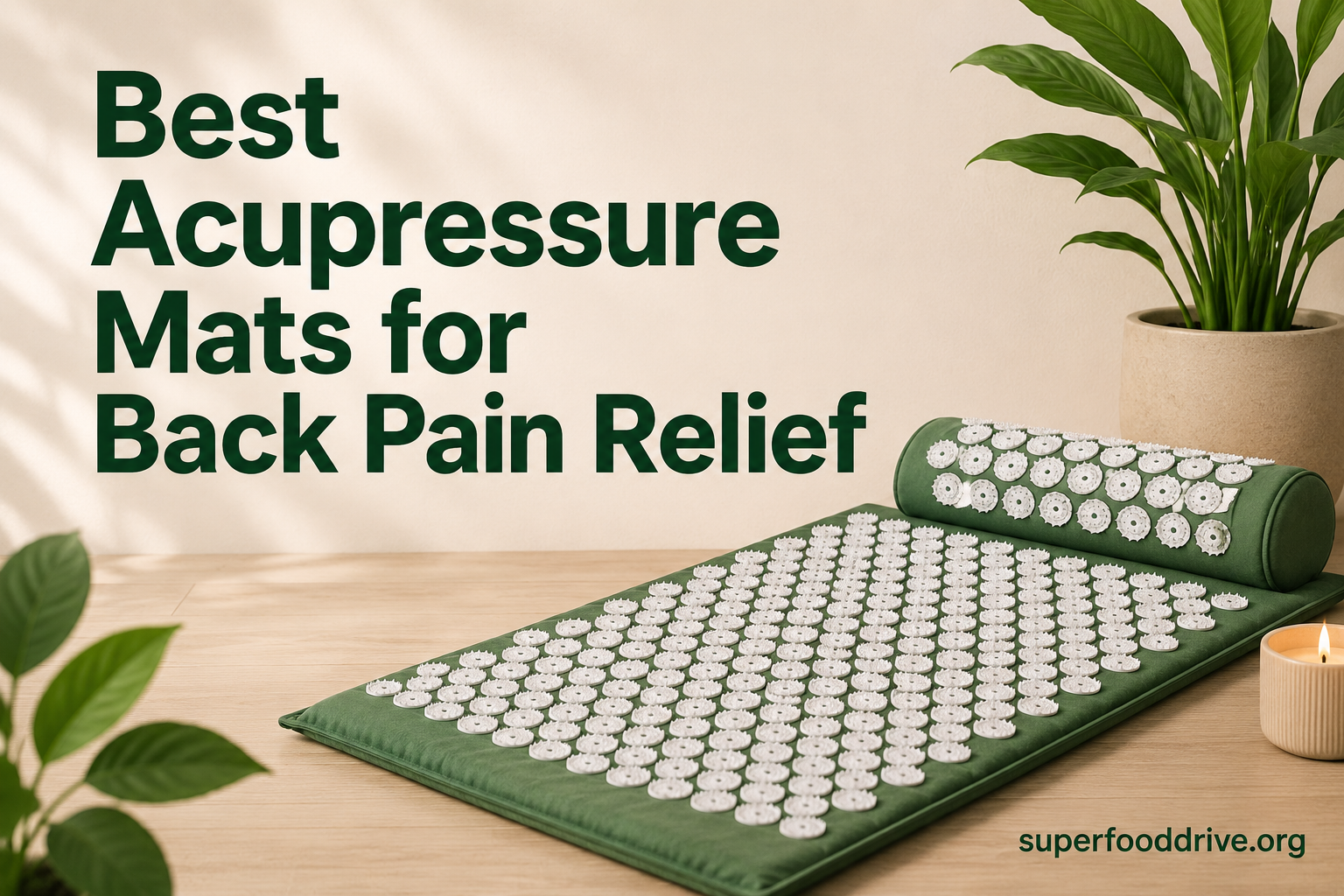 Best Acupressure Mats for Back Pain Relief
