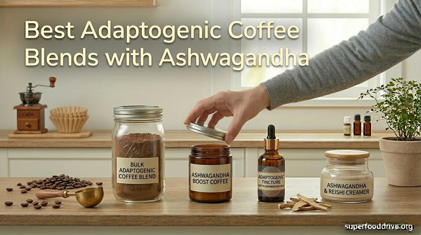 Best Adaptogenic Coffee Blends with Ashwagandha