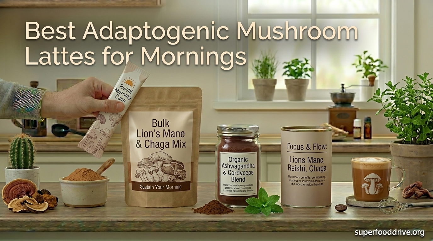 Best Adaptogenic Mushroom Lattes for Mornings