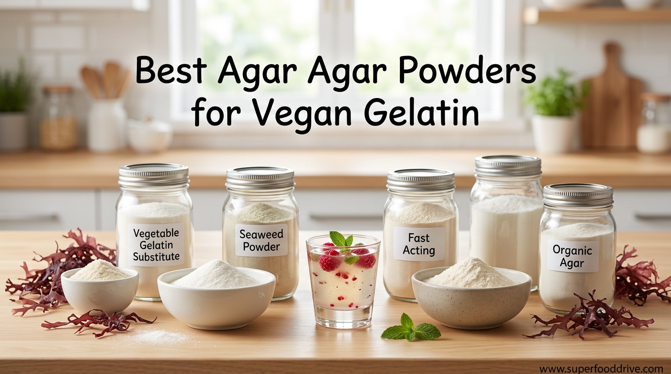 Best Agar Agar Powders for Vegan Gelatin
