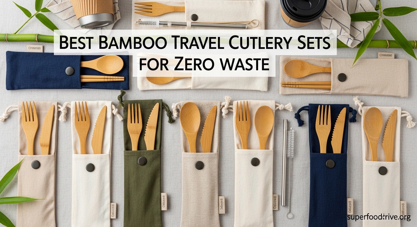 Best Bamboo Travel Cutlery Sets for Zero Waste