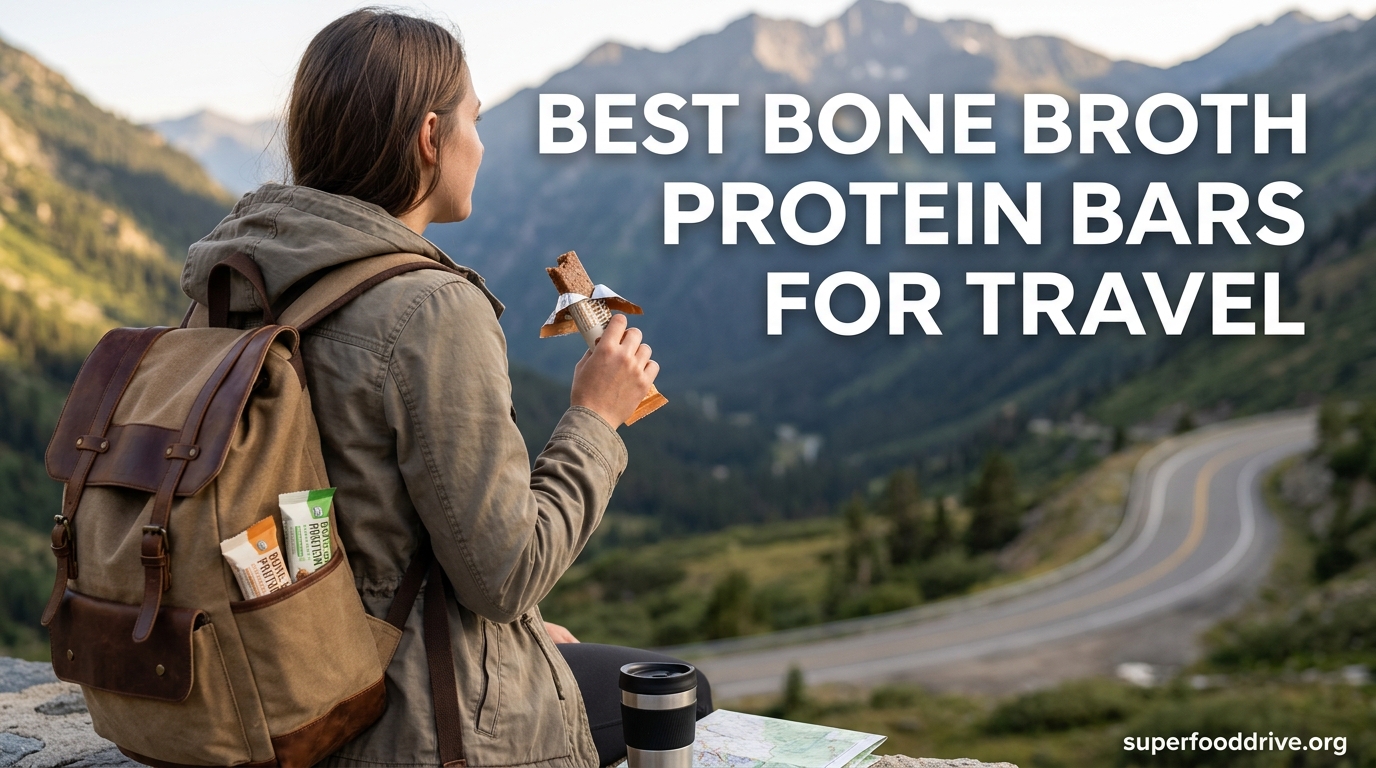 Best Bone Broth Protein Bars for Travel