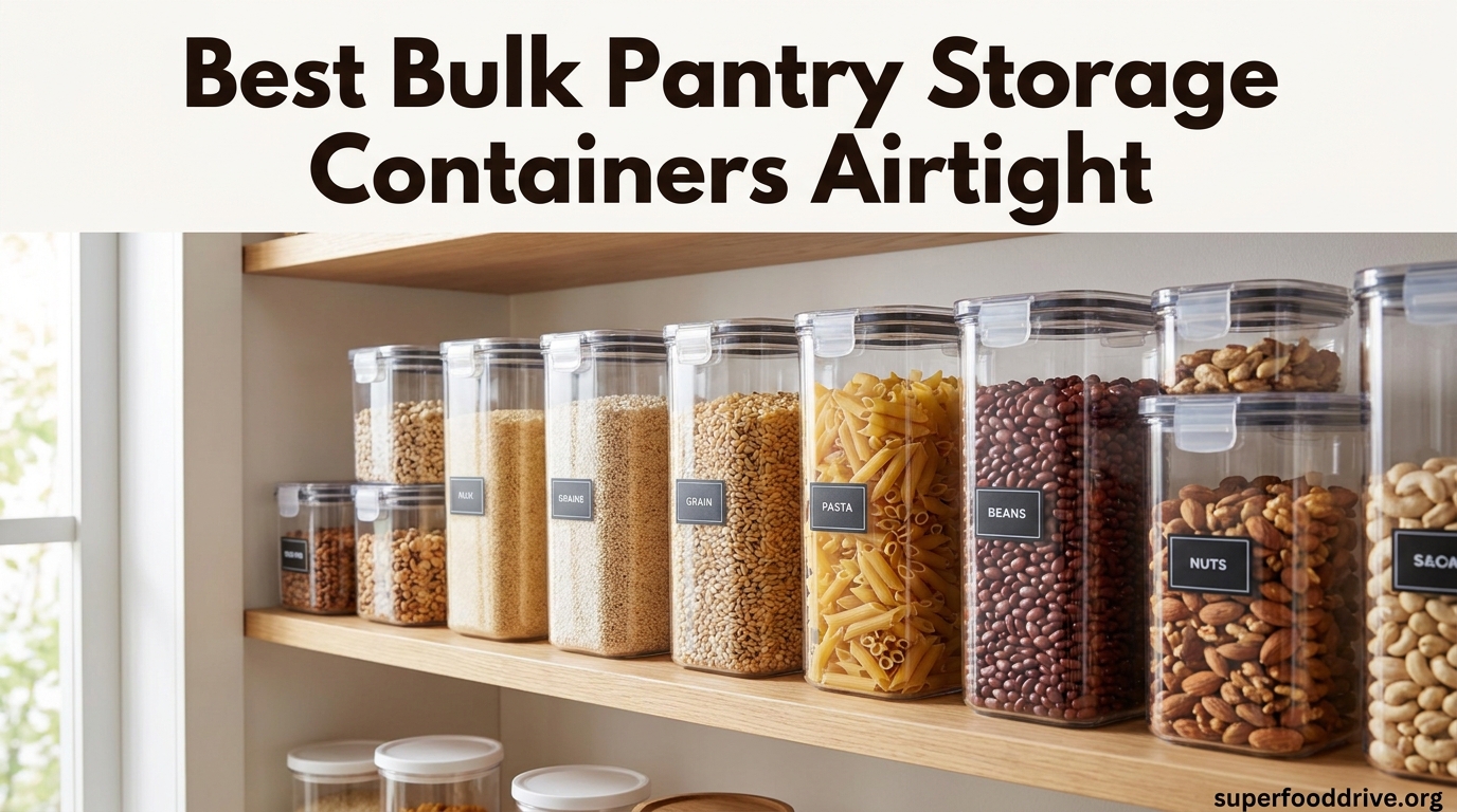 Best Bulk Pantry Storage Containers Airtight