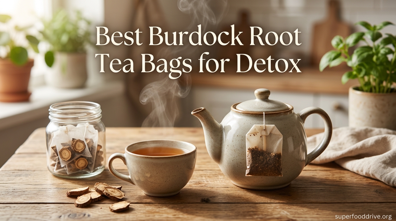 Best Burdock Root Tea Bags for Detox
