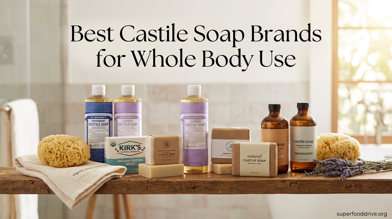 Best Castile Soap Brands for Whole Body Use