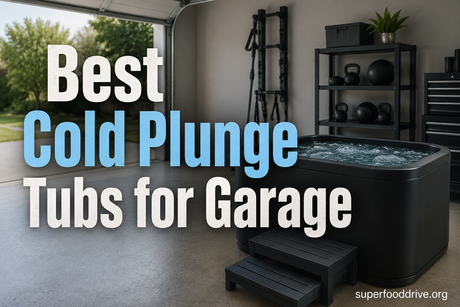 Best Cold Plunge Tubs for Garage