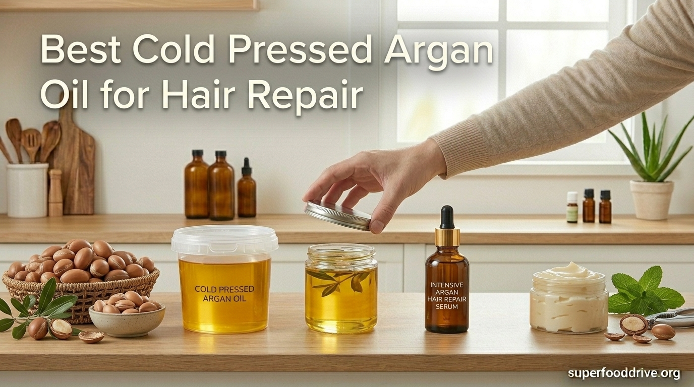Best Cold Pressed Argan Oil for Hair Repair